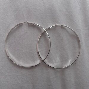 Sterling Silver Hoops
